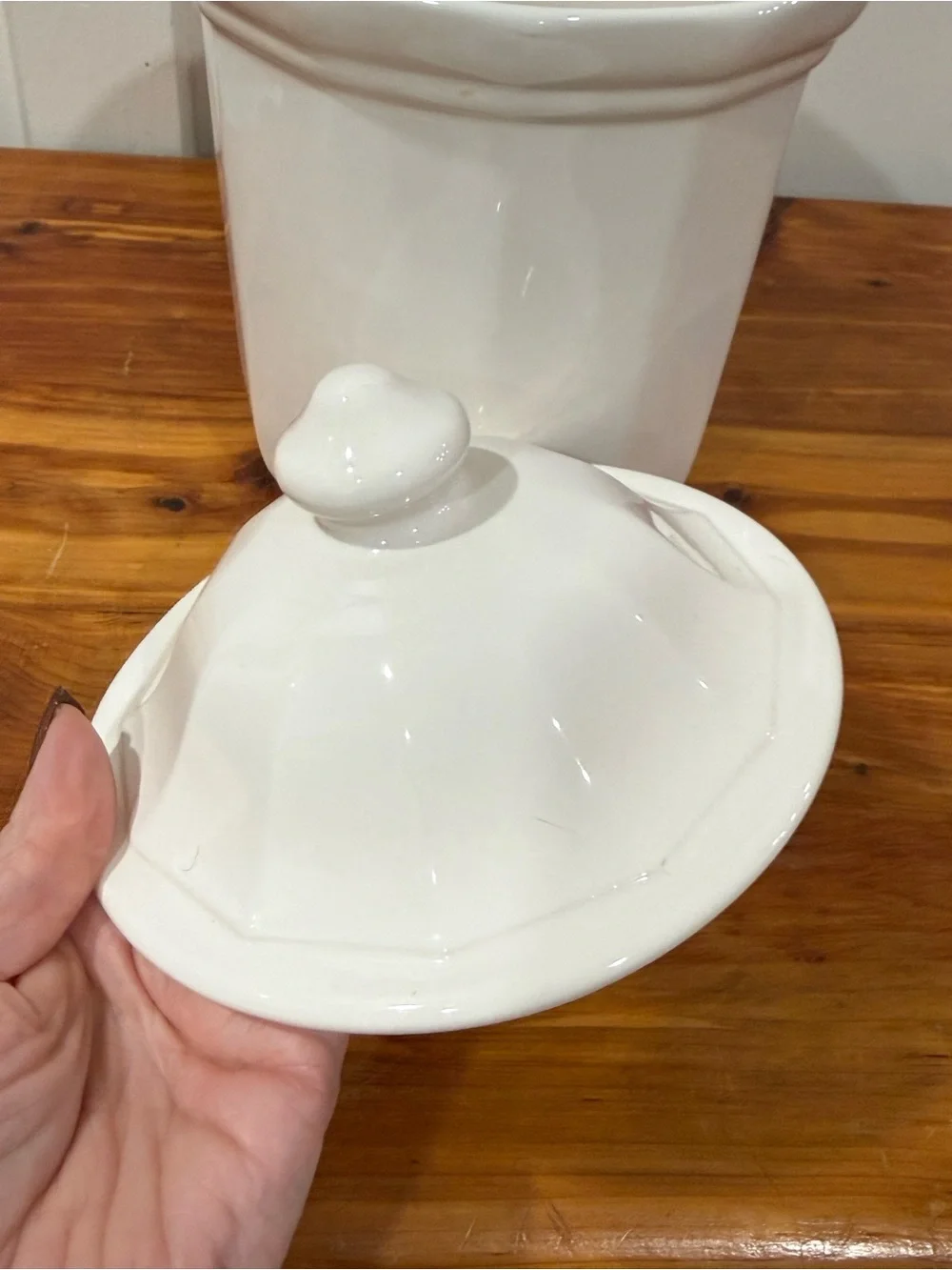 Vintage Pfaltzgraff Heritage White Stoneware Medium 9